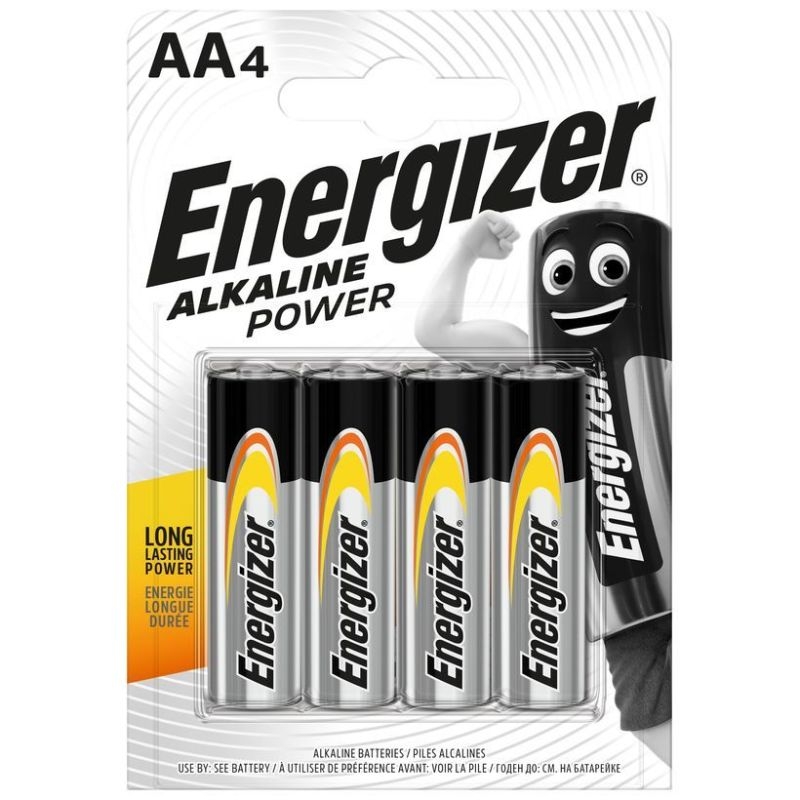 Energizer 4 x AA αλκαλικές μπαταρίες - Alkaline power LR6 