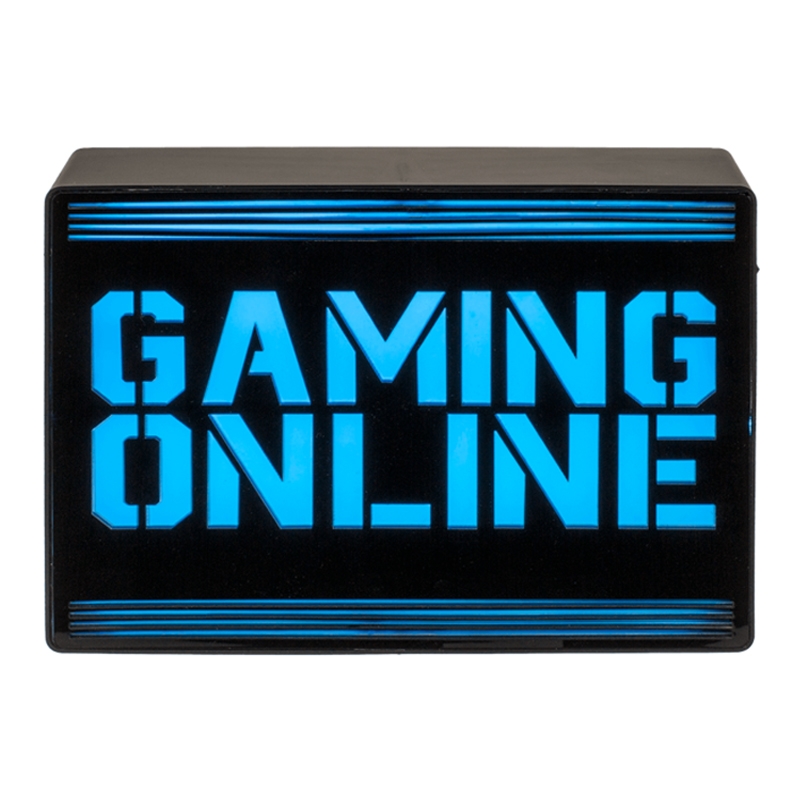 Φωτιζόμενη πινακίδα gaming led - 21 εκ.