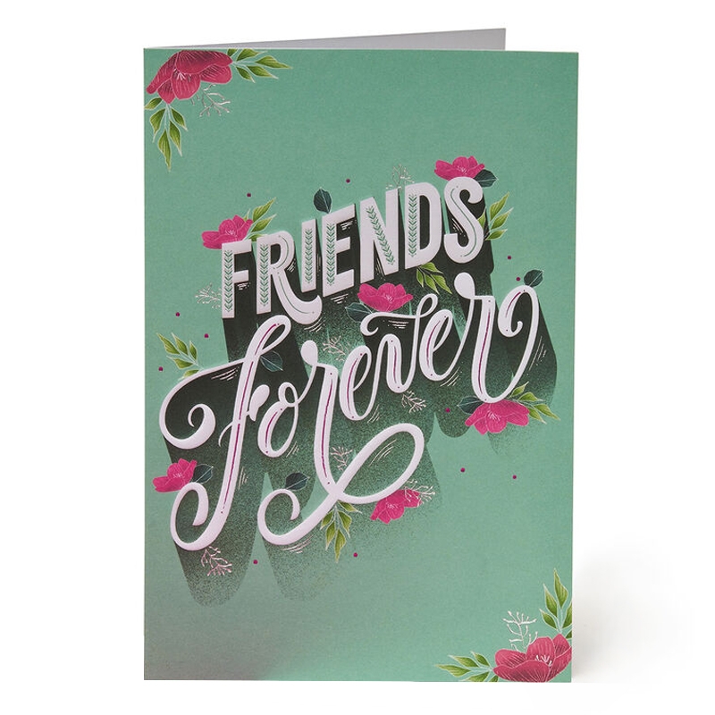 Ευχετήρια κάρτα με φάκελο Legami - Friends forever | 17x11.5 εκ.