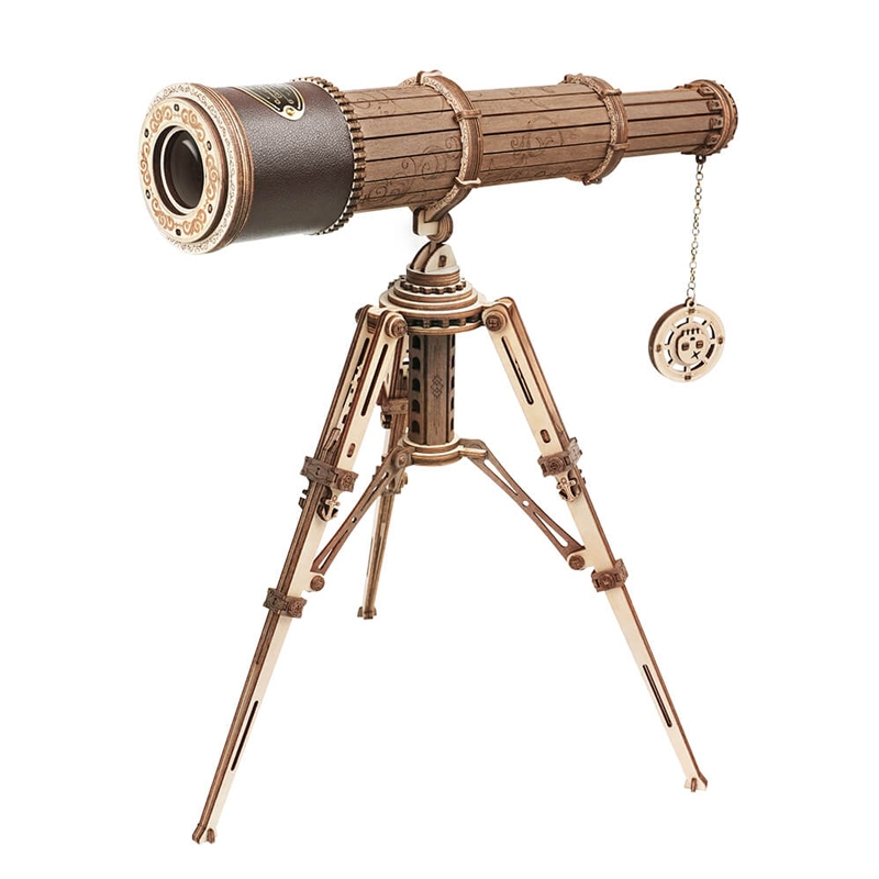 Ξύλινο τηλεσκόπιο DIY κατασκευή - Robotime
