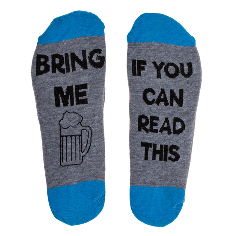 Αστείες κάλτσες unisex - Bring me beer