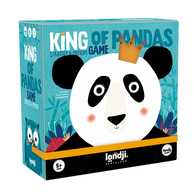 Londji επιτραπέζιο παιχνίδι μνήμης | King of Pandas