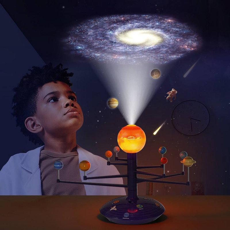 3d ηλιακό σύστημα με πλανητικό προβολέα - Top Bright