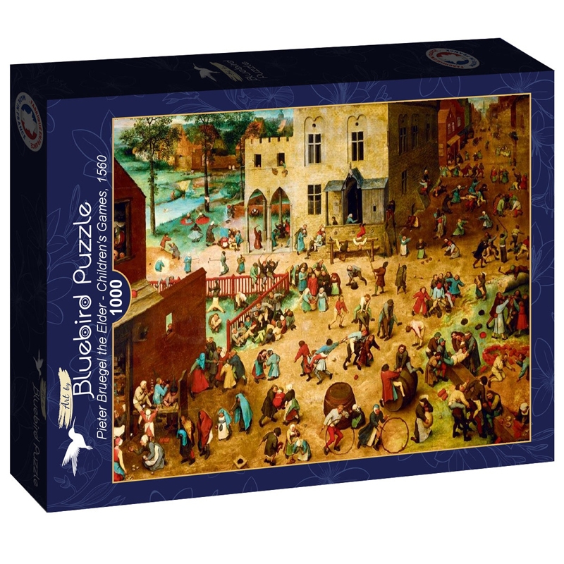Παζλ Bluebird Pieter Bruegel the Elder - Children's Games - 1000 τεμ.
