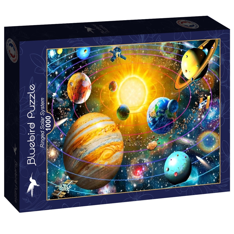 Παζλ Bluebird - Ringed Solar System - 1000 τεμ.