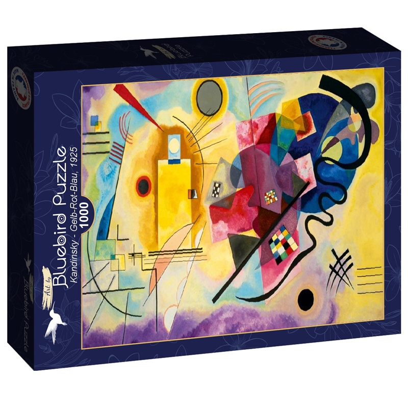 Παζλ Bluebird Kandinsky - Gelb-Rot-Blau - 1000 τεμ.