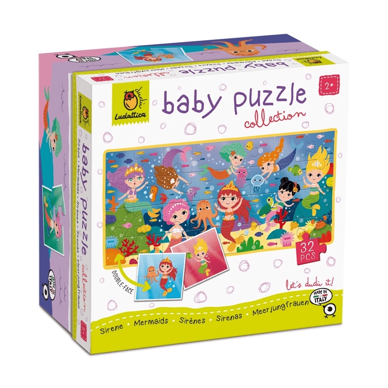 Ludattica Baby Παζλ Γοργόνες | 32 τεμ.