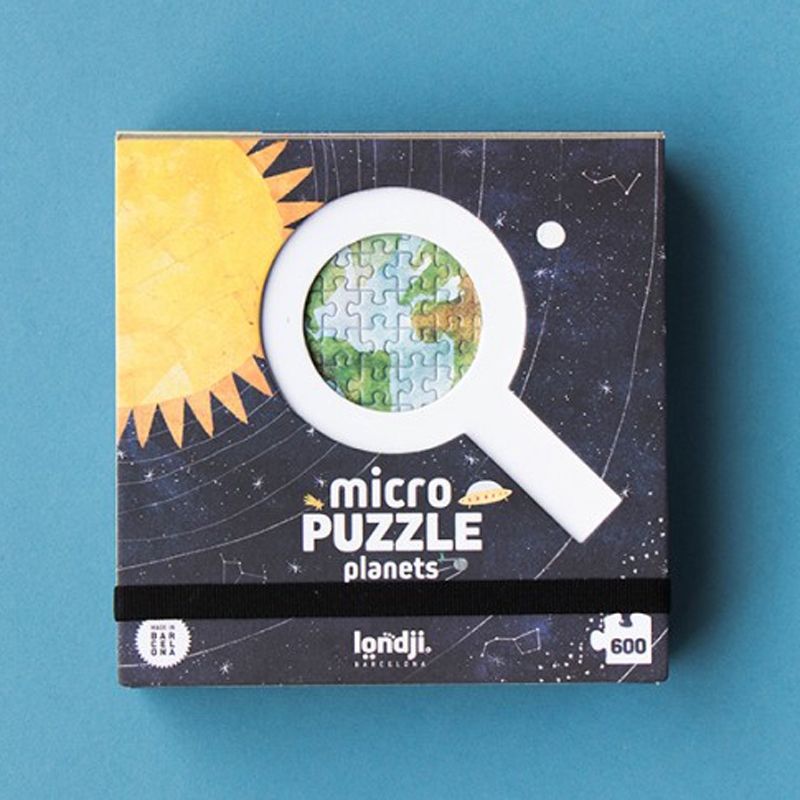 Londji micropuzzle - Ανακαλύψτε τους πλανήτες | 600 τεμ.