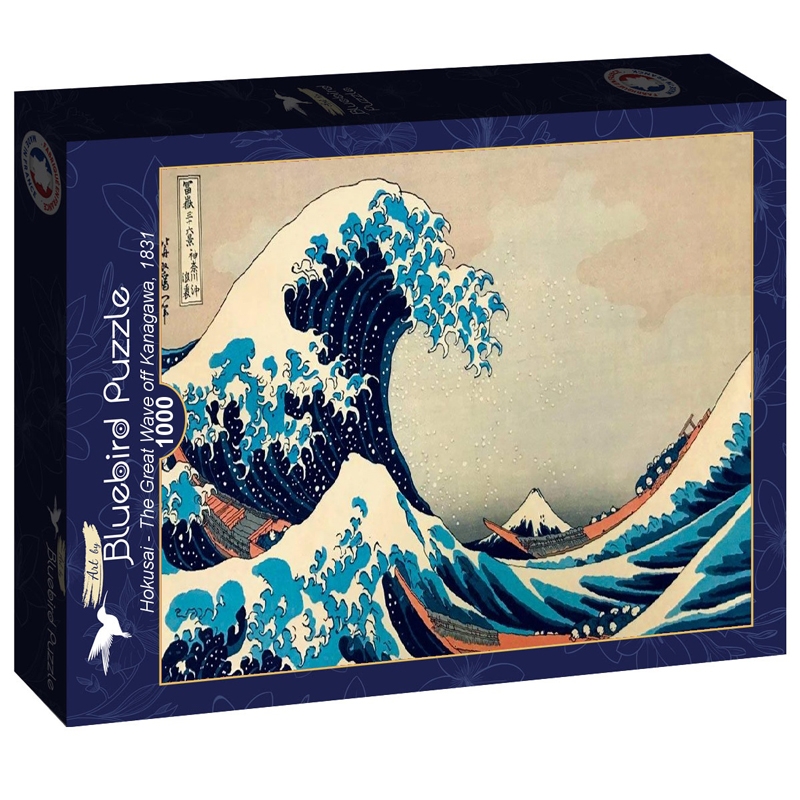 Παζλ Bluebird Hokusai - The Great Wave of Kanagawa - 1000 τεμ.