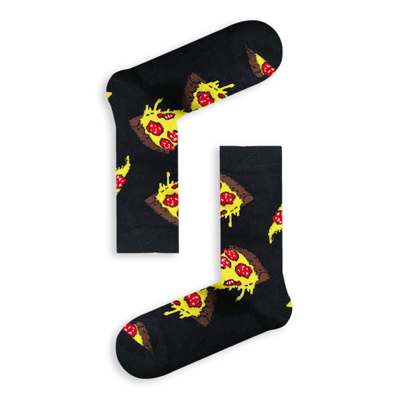 Unisex κάλτσες με σχέδιο - Pepperoni pizza