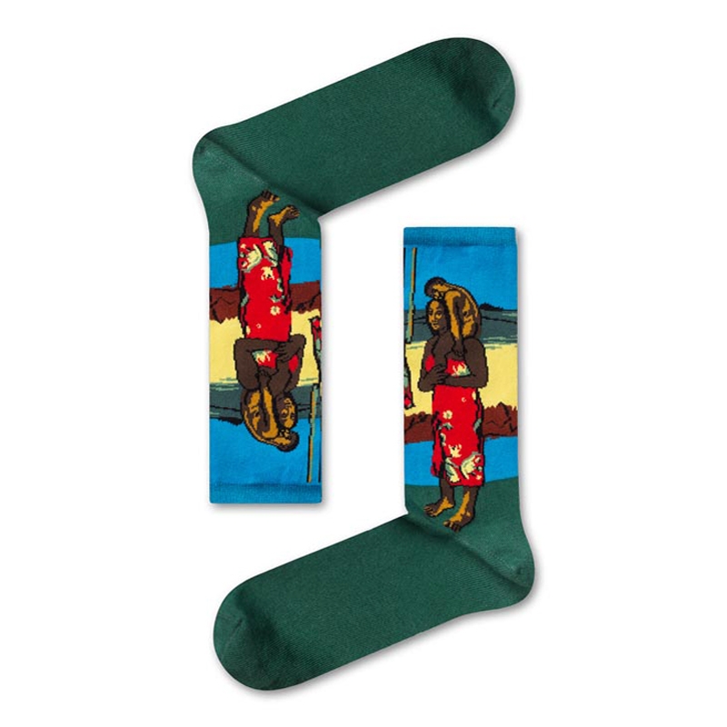 Unisex κάλτσες με σχέδιο - Πολ Γκογκέν