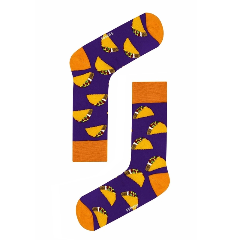 Unisex κάλτσες με σχέδιο - Τάκος