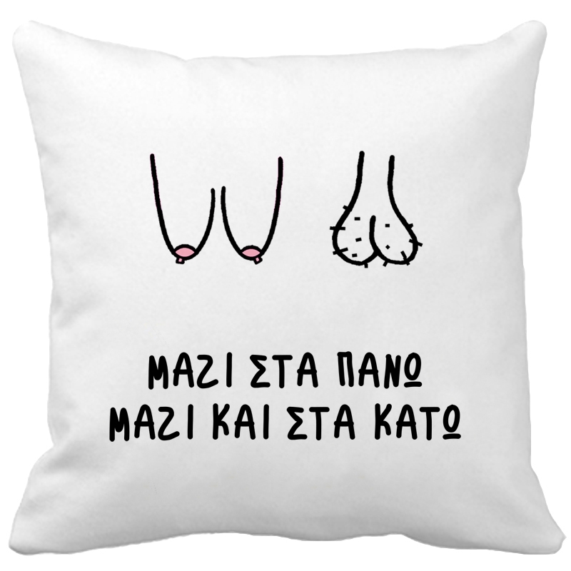 Μαξιλάρι Μαζί σε όλα 35 εκ.