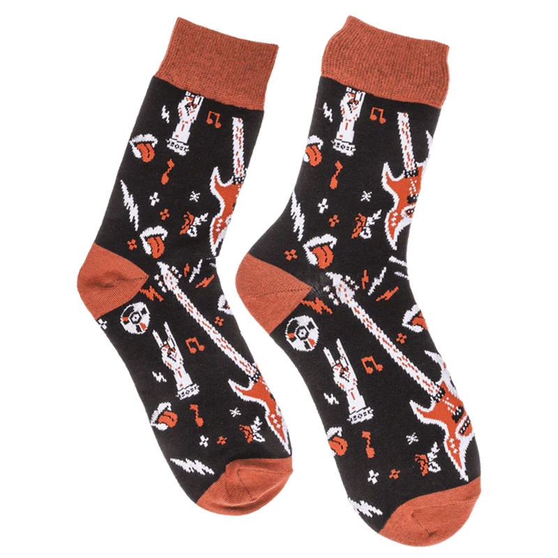 Ανδρικές κάλτσες με σχέδιο - Rock 'N Roll