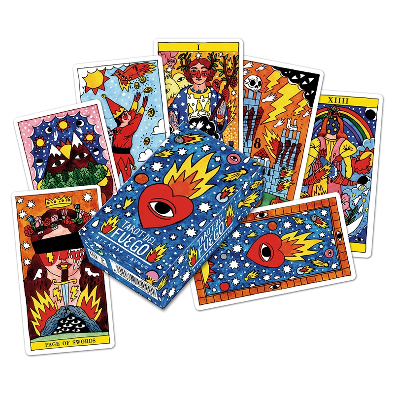 Τράπουλα χαρτιών Ταρώ - Tarot Del Fuego