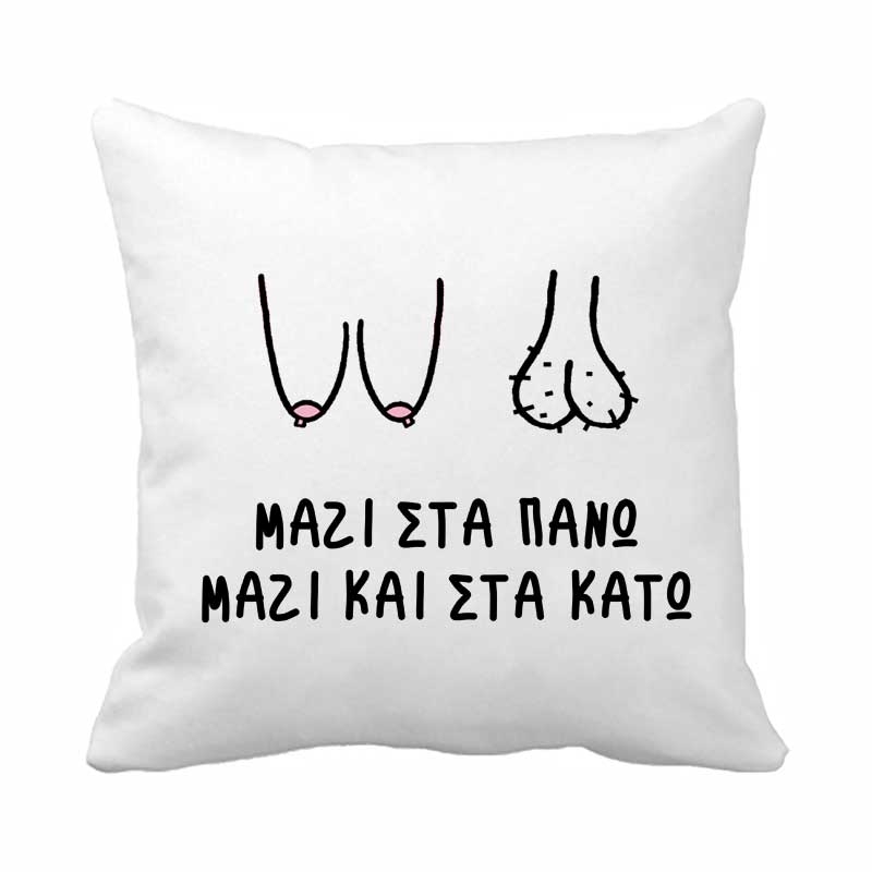 Μαξιλάρι Μαζί σε όλα 20 εκ.