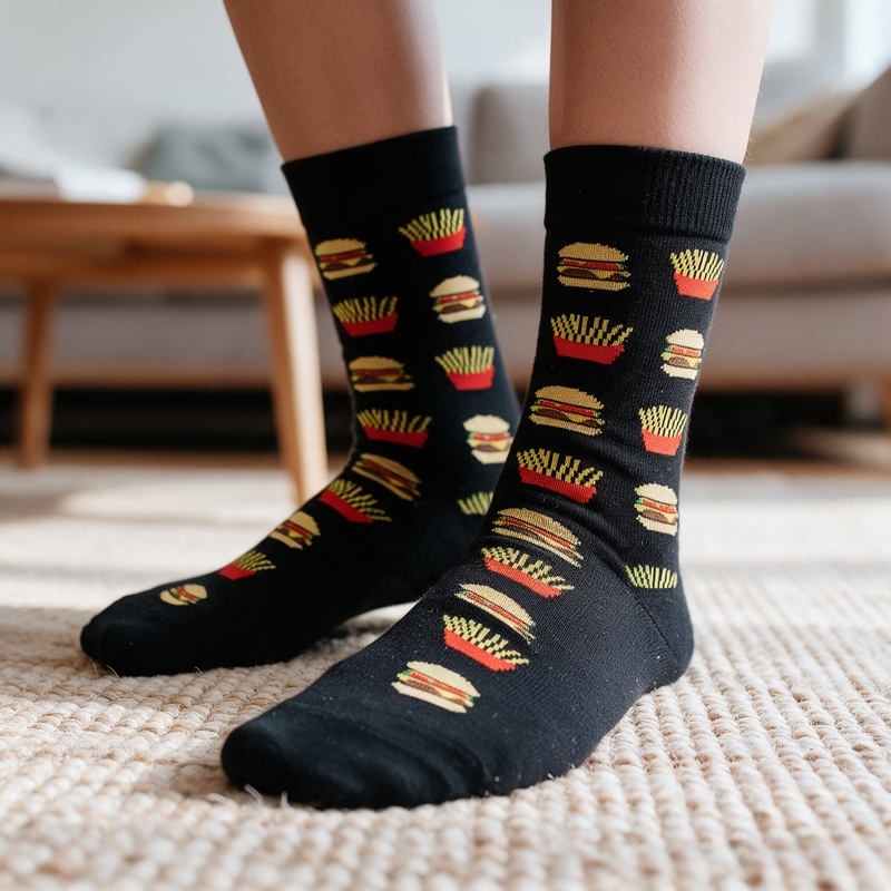 Unisex κάλτσες με σχέδιο - Fast food Unisex κάλτσες με σχέδιο - Fast food