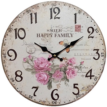 Ρολόι τοίχου Happy family - 30 εκ. Ρολόι τοίχου Happy family - 30 εκ.