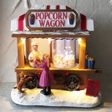 Χριστουγεννιάτικο μαγαζάκι - Pop corn Wagon
