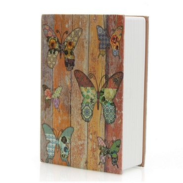 Βιβλίο μυστική θήκη Πεταλούδες - 18 εκ.