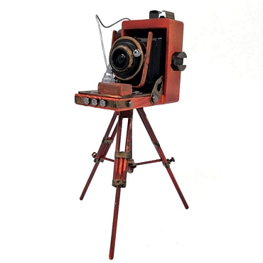 Διακοσμητική ρετρό φωτογραφική μηχανή - 21 εκ.