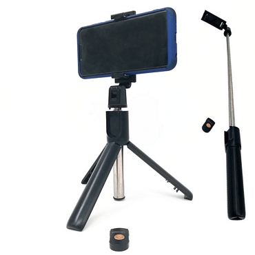 Selfie stick και τρίποδας Wireless- Treqa Selfie-02