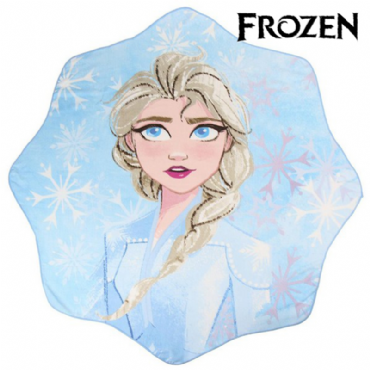 Πετσέτα θαλάσσης πολύγωνη Έλσα Frozen