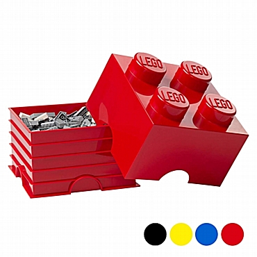 LEGO Κουτί αποθήκευσης με καπάκι Brick 4