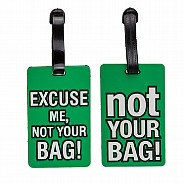 Eτικέτα αποσκευών not your bag - 1 τεμ.