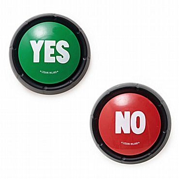 Σετ κουμπιών με ήχους Yes & No Legami - 2 τεμ. 
