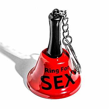 Μπρελόκ καμπανάκι Ring for sex Μπρελόκ καμπανάκι Ring for sex