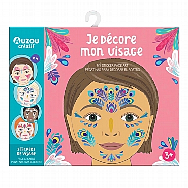 Auzou Κατασκευή My Activity Pouch - Διακόσμηση προσώπου Auzou Κατασκευή My Activity Pouch - Διακόσμηση προσώπου