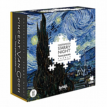 Londji Παζλ Masterpieces - Starry Night 1000 τεμ.