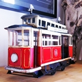 Κόκκινο διακοσμητικό τραμ - 32 εκ.