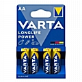 Varta 4 x AA αλκαλικές μπαταρίες - Longlife LR6 