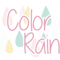 Color Rain κρεμαστό παιδικό φωτιστικό οροφής