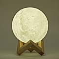 Υγραντήρας φωτιστικό αφής LED Φεγγάρι 13 εκ.
