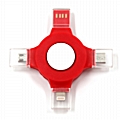 USB φορτιστής Fidget Spinner 4 σε 1