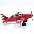 Vintage αεροπλάνο κόκκινο - 15 εκ.