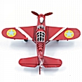 Vintage αεροπλάνο κόκκινο - 15 εκ.
