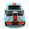 Fiat 500 γαλάζιο αγωνιστικό - 30,5 εκ.