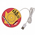 Θερμαινόμενη βάση κούπας με USB