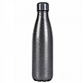 Ανοξείδωτο παγούρι θερμός i DRINK Glitter Black 500ml