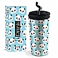 Aνοξείδωτη κούπα ταξιδιού Panda iDrink 350 ml