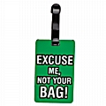 Ετικέτα αποσκευών not your bag - 1 τεμ.