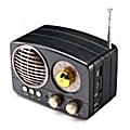 Vintage ασύρματο ραδιόφωνο με bluetooth USB Meier M-161BT