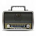 Vintage ασύρματο ραδιόφωνο με bluetooth USB Kemai MD-1909BT