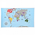 Παγκόσμιος χάρτης ξυστό - 88 εκ.