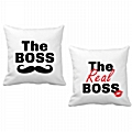 Σετ 2 μαξιλάρια The Boss - The Real Boss 20 εκ