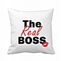 Σετ 2 μαξιλάρια The Boss - The Real Boss 20 εκ